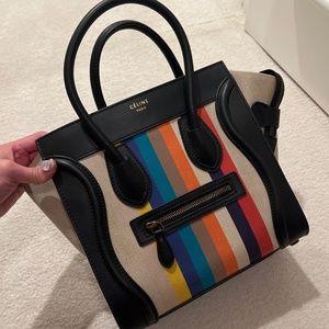 AUTHENTIC Celine Luggage Medium Size  Bag